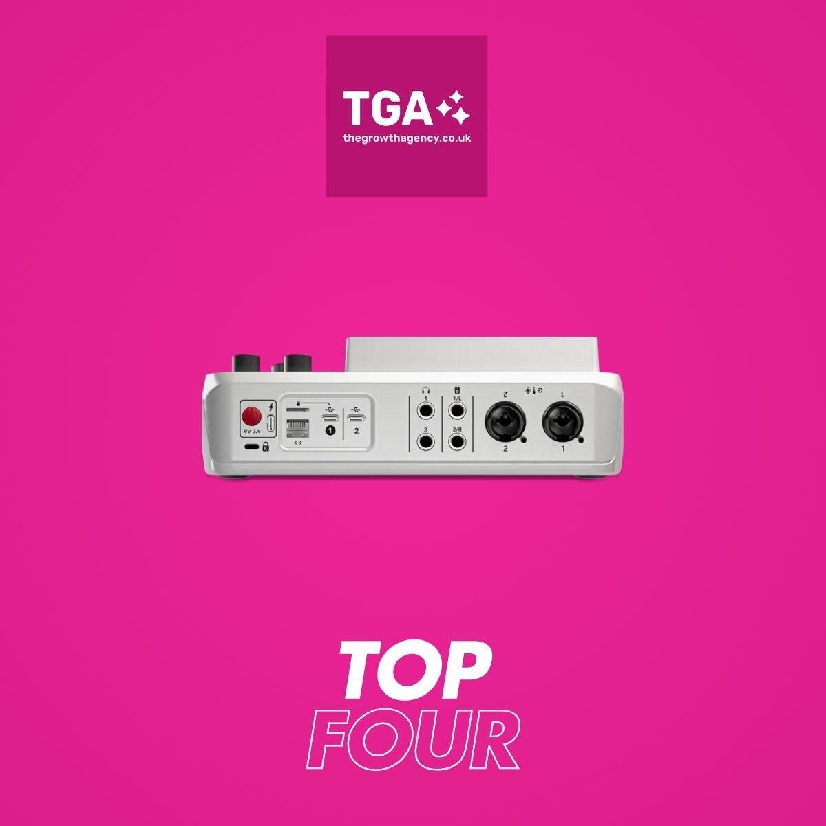 TGA - Blog - Top Podcast Audio Interfaces RodeCaster Duo - 1200px Image 2