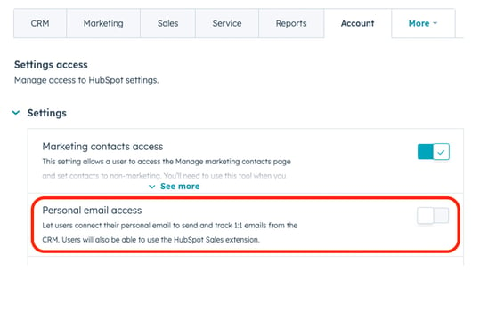 TGAHubspot Updates Personal Email Access 1200px