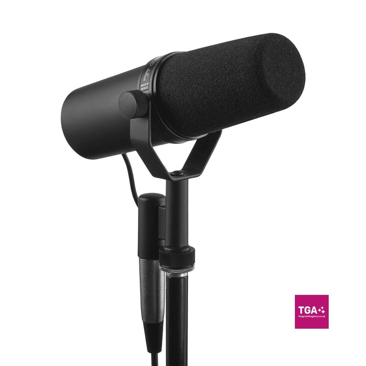 thegrowthagency.co.uk Shure SM7B Podcast Studio Microphone Image 1200px 4