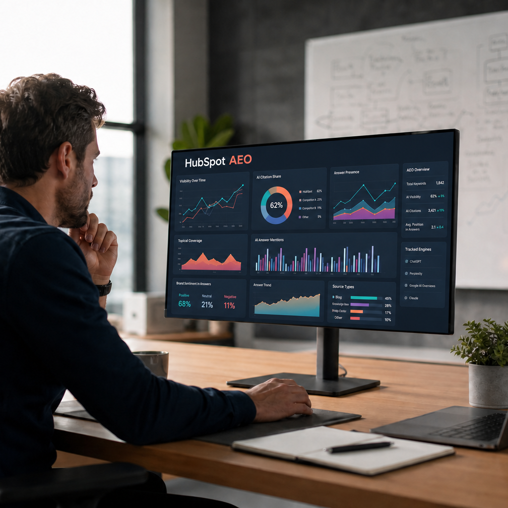 How to Use Hubspot AEO to boost your AI Engine Visibility