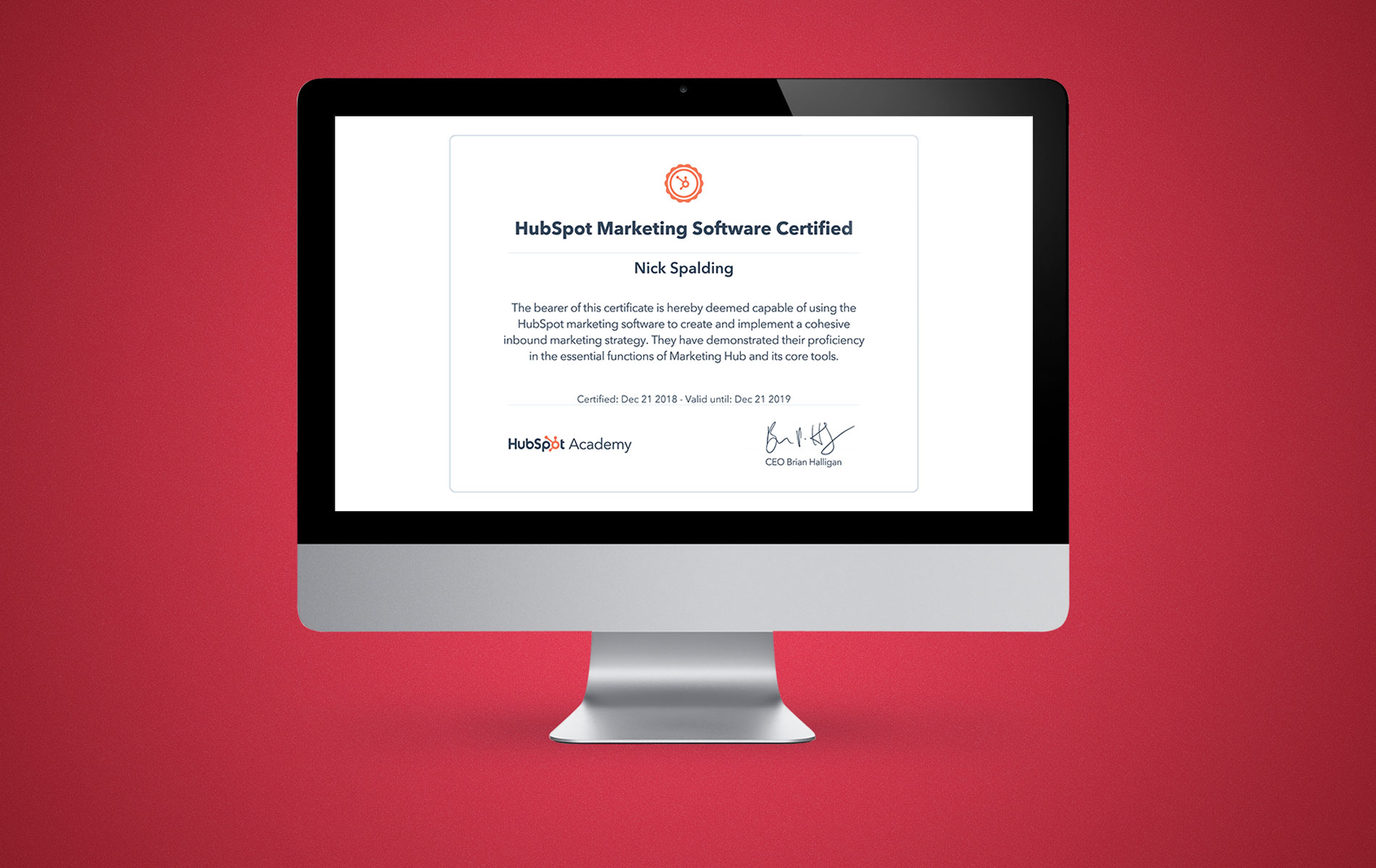 Hubspot Marketing Software - Certified