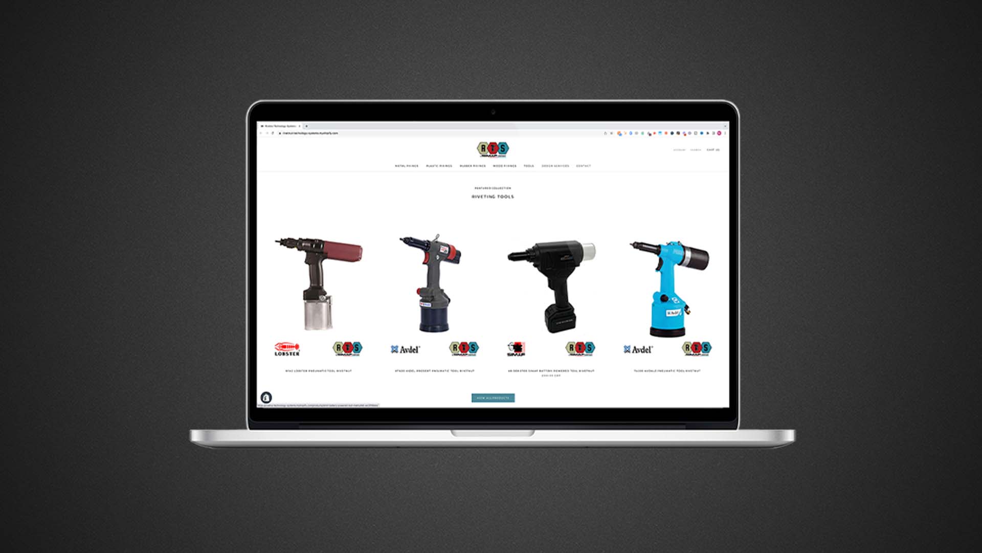 How we helped Handsome Design launch a new e-commmerce website for Rivetnut Technology Systems