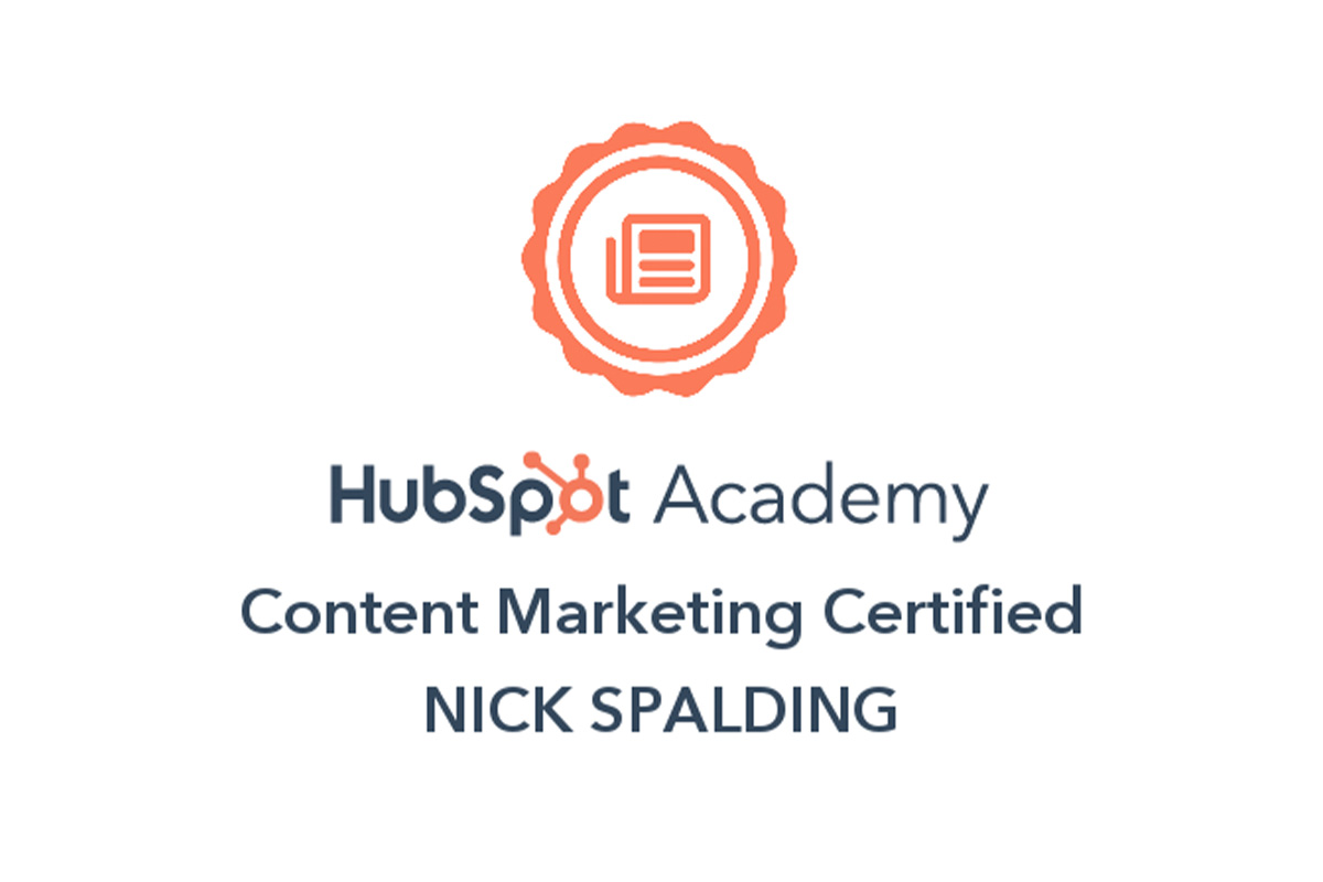 TGA - Hubspot Content Marketing Agency - Nick Spalding - 2023