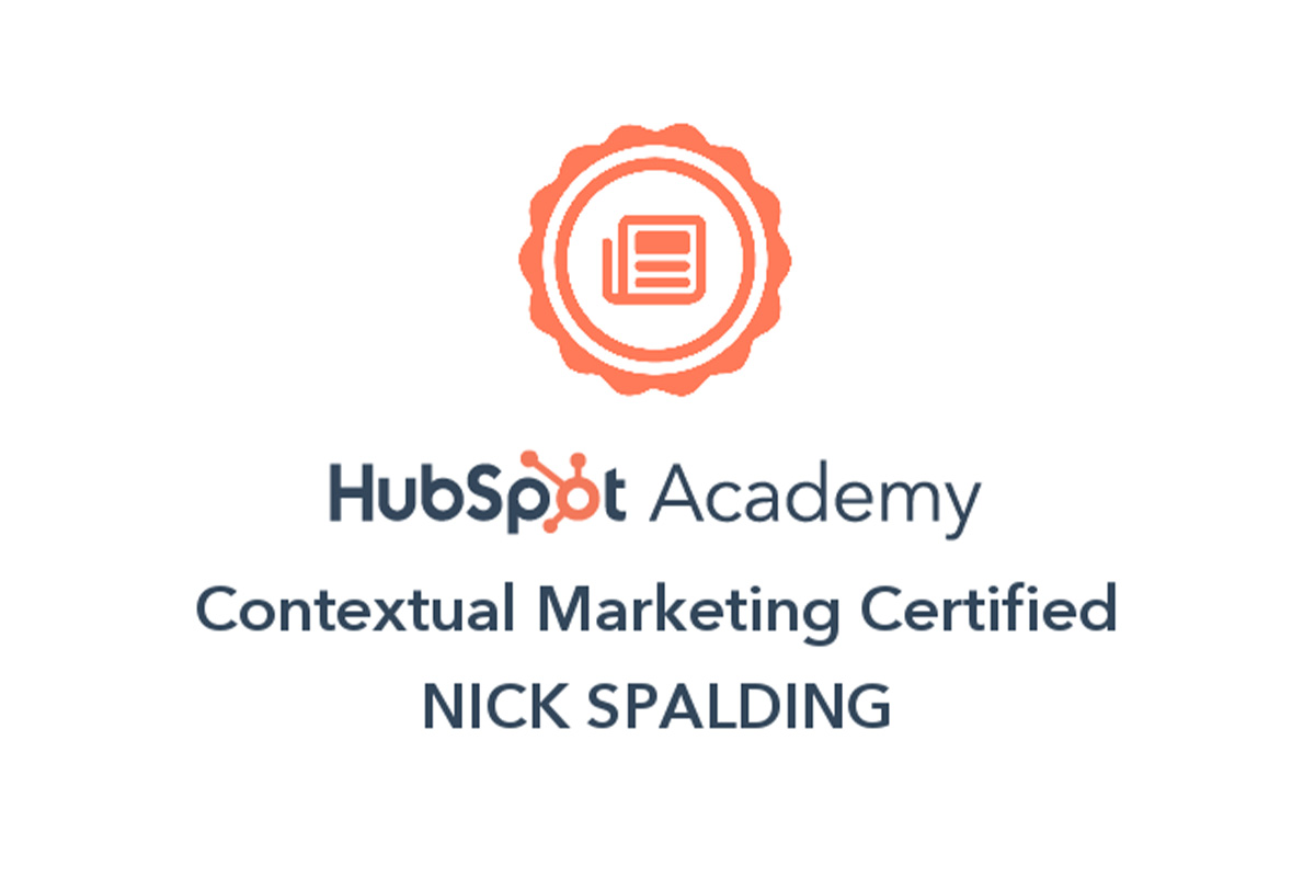 TGA - Hubspot Contextual Marketing Agency - Nick Spalding - 2023