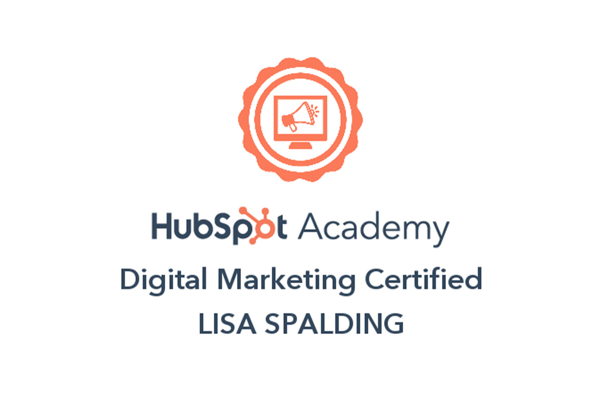 TGA - Hubspot Digital Marketing Certified Agency - Lisa Spalding - 2023